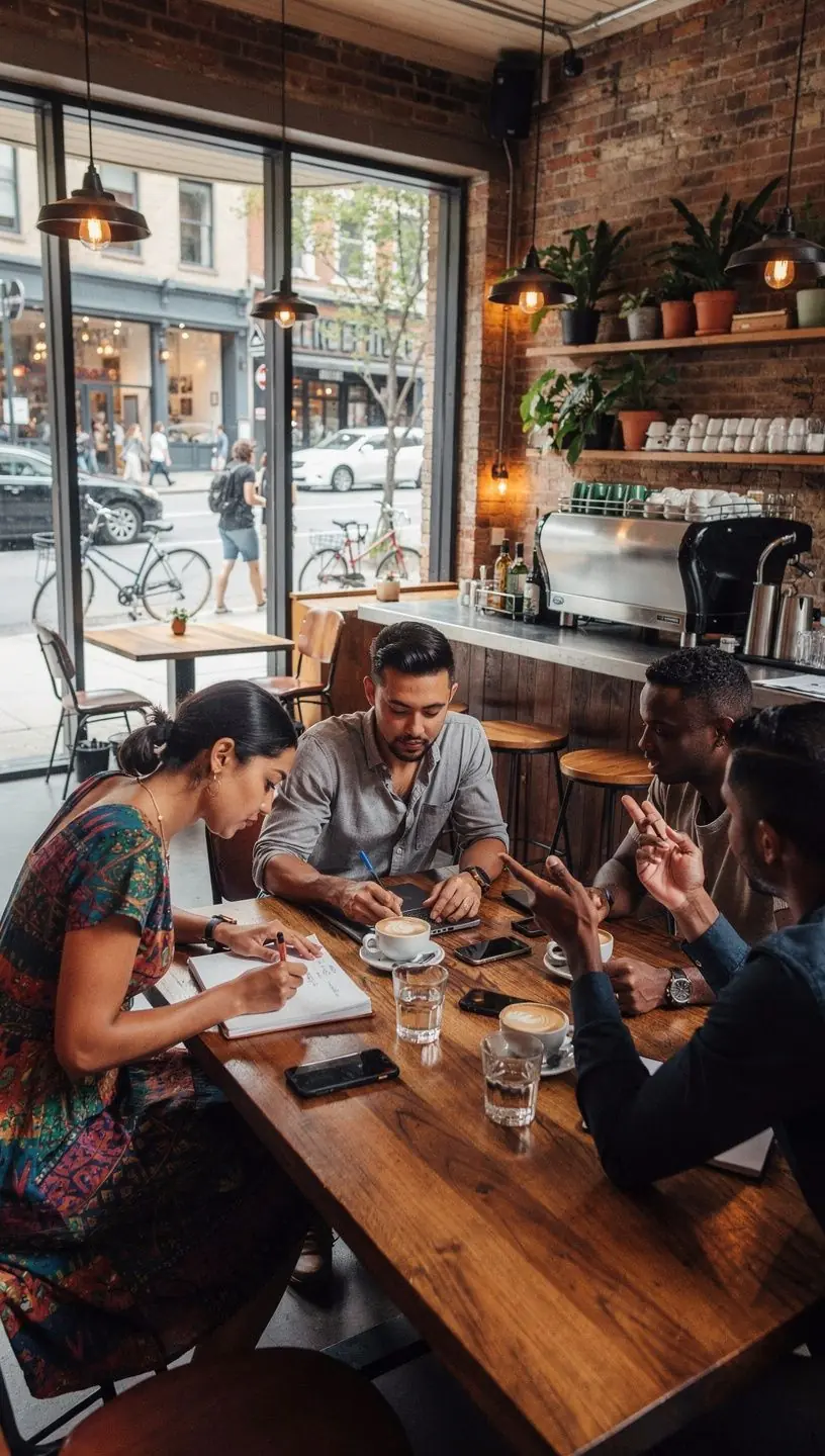 Strategies for maintaining focus in a distracting environment.